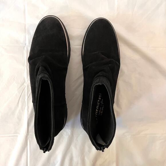 Eric Michael Ankle Boot Size 41 Valley Black Leather Handmade Spain Lightweight - Picture 6 of 13